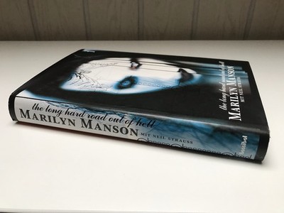 MARILYN MANSON Buch ''The Long Hard Road Out Of Hell'' Autobiografie Metal Rock