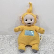 Vintage Playskool Yellow Teletubbies Laa Laa Doll 1998 LA LA plush toy Hasbro