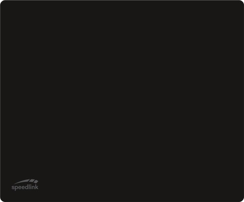 Speedlink HI-GENIC Mouse Mat - Soft Textile Surface ViralOff Coating Black - 第 1/3 張圖片