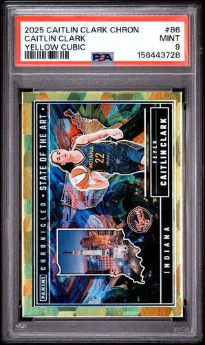 2025 Panini Caitlin Clark PSA 9