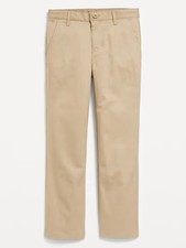 Old Navy Kid Boys Uniform Straight Leg Pants Size 16 Plus Pack Of 2