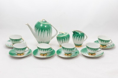 Vintage German Porcelain BREMER & SCHMIDT 1970'S ESPRESSO  set