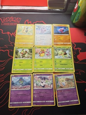 Pokémon TCG - Cutie Collector Binder Page - 9 süße Pokemon - weitere verfügbar