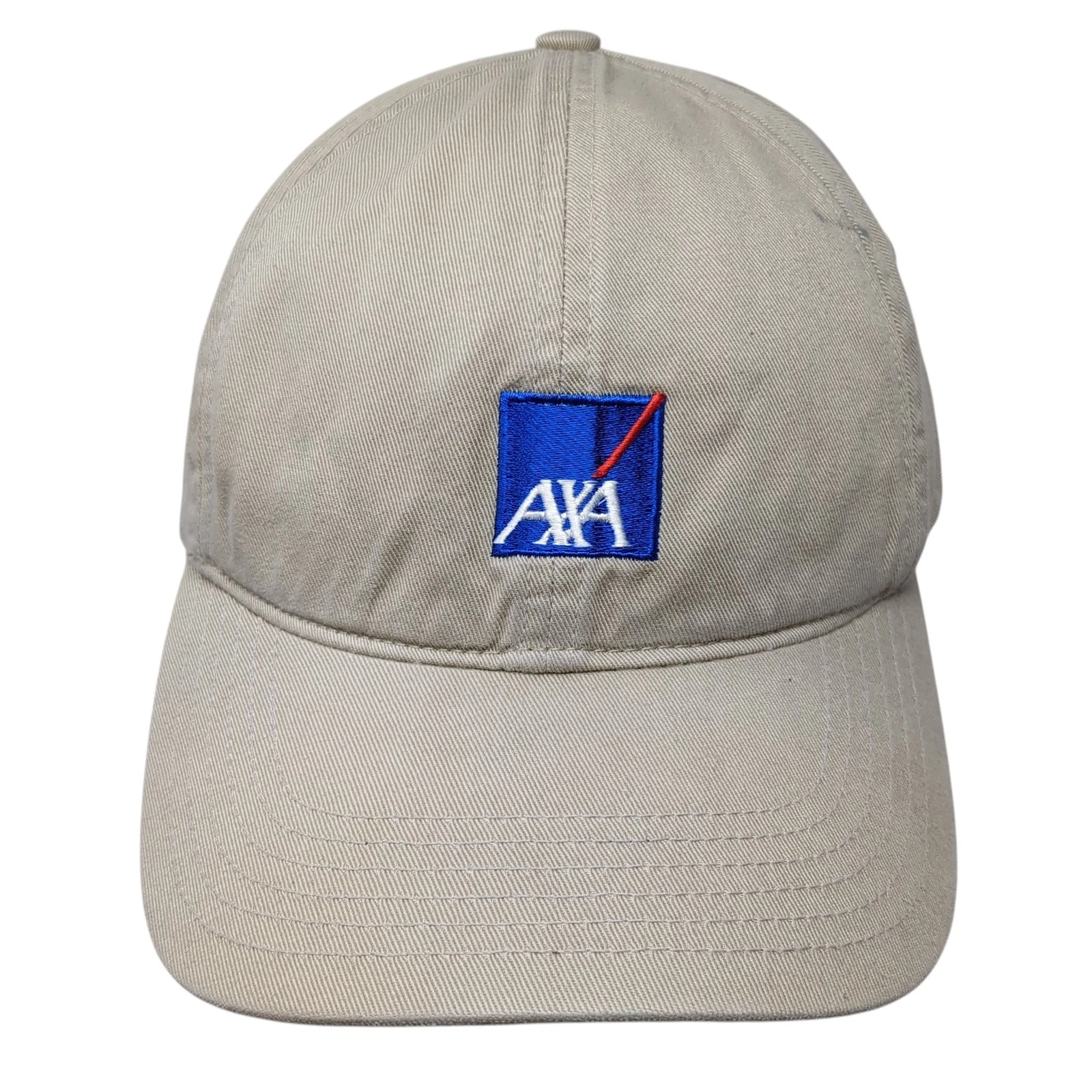 Axa Slideback Baseball Cap Beige One Size Adjustable Embroidered Richardson