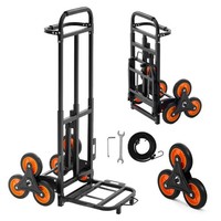 Uimoso Treppensackkarre 100Kg Transportkarre Mit Teleskopgriff
