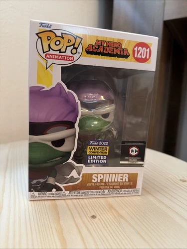Funko Pop! Spinner #1201 Vinyl Figure My Hero Academia 2022 Winter Convention