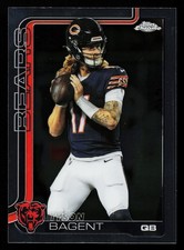 2025 TOPPS CHROME REFRACTOR #54 TYSON BAGENT BEARS