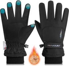 Kids Winter Gloves Warm Thermal Cold Weather Snow Waterproof Windproof Touchscre