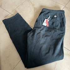 Marine Layer Sz XL Saturday Slim Straight Green Gables Corduroy Drawstring Pants