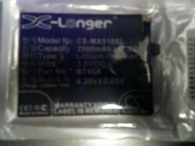 3,8V Akku für Meizu Meilan Note 2 M2 Note M571C M571H - ersetzt BT45A - 2900mAh