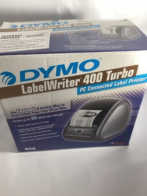 Dymo LabelWriter 400 Turbo Thermal Label PC Connected Printer With Labels Tested