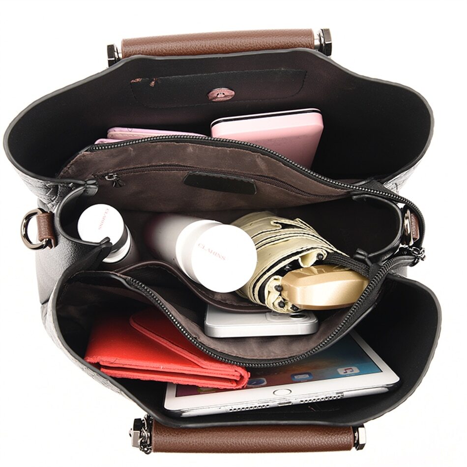 Three-piece Handbag Shoulder Crossbody