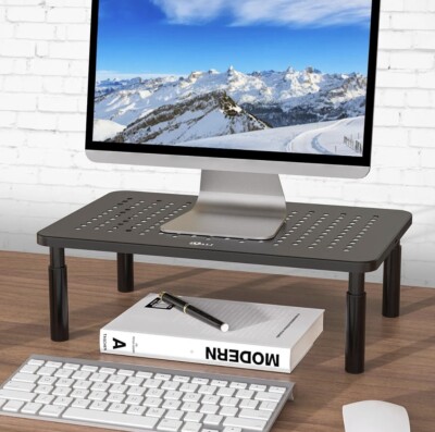 Monitor Stand Riser Portable Adjustable Laptop Stand Riser Holder 3 Height