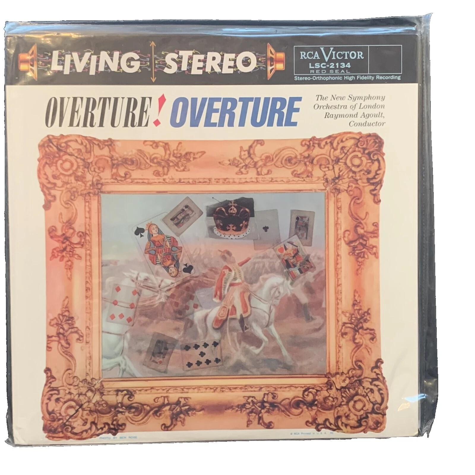 Discos de vinilo clásico obertura en vivo