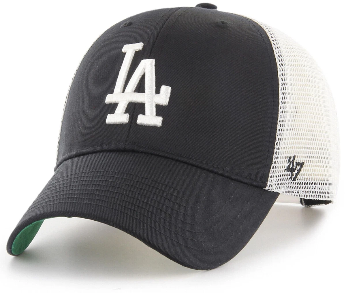 Los Angeles Dodgers 47 Brand MVP Branson Black Trucker Cap eBay