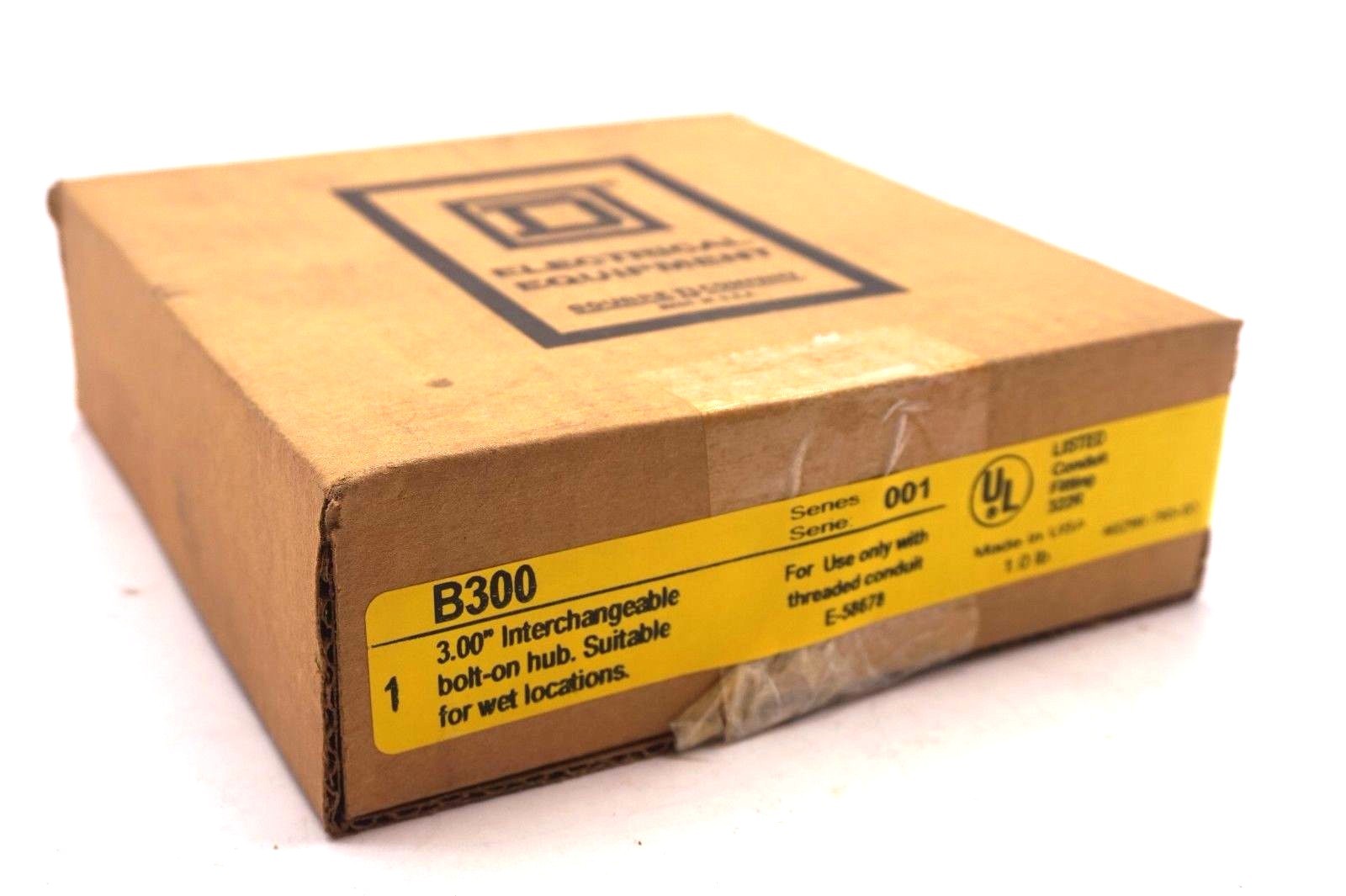 NEW SQUARE D B300 3.00" INTERCHANGEABLE BOLT-ON HUB