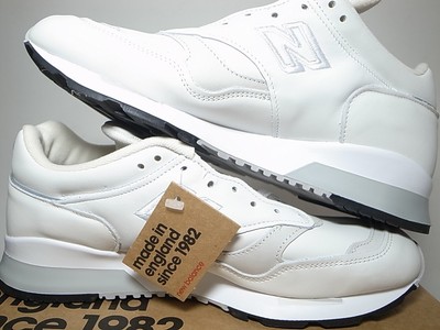 NEW BALANCE M1500WG 1500WG 1500 WHITE LEATHER MADE IN ENGLAND US9 