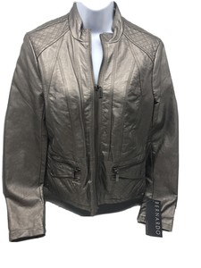 bernardo collection leather jacket