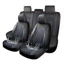  Für Mercedes-Benz Kunstleder Autositzbezüge Komplettes Wasserdichtes Set