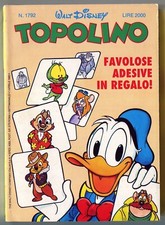 [999] TOPOLINO ed. Mondadori 1990 n. 1792 stato Edicola