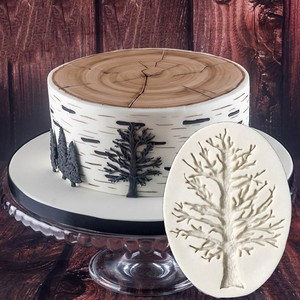 A Dead Tree Silicone Fondant Cake Mold Chocolate Baking Pastry