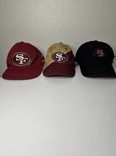 Set Of 3 PCs San Francisco 49er's New Era Hat Cap