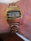 VINTAGE TIMEX LIQUID CRYSTAL DISPLAY LCD WATCH - RUNS GREAT - TUB BBA-11