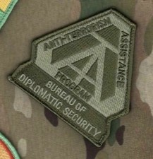 US DIPLOMATIC SECURITY DSS ANTITERRORISM ASSISTANCE PROGRAM ATA v&ecirc;lkr&ouml; INSIGNIA