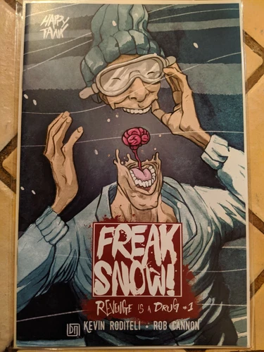 Freak Snow #1 All 3 COVERS A B & C Behemoth Comics FREE SHIPPING!