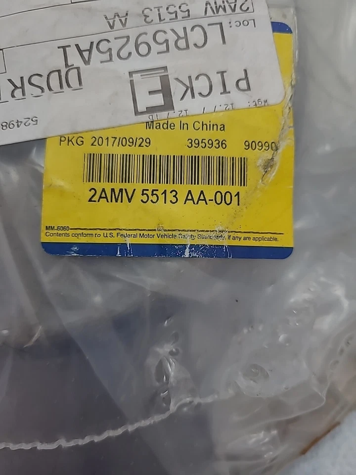 Rotor de freno OEM MOPAR 2AMV5513AA, delantero compatible con Dodge Caliber 2007-2012 Foto 3 de 4