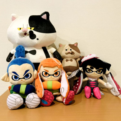 Splatoon Plush Doll Squid Sisters Aori/Callie, Boy & Girl, Judd & Li'l Set NEW