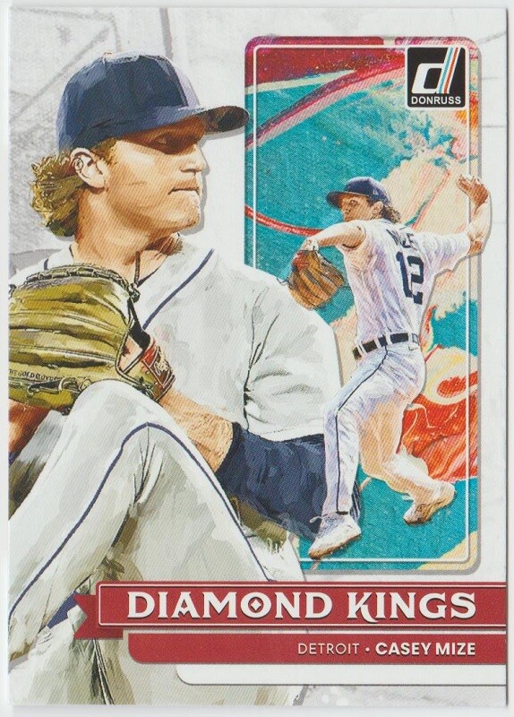 2022 Donruss #8 Casey Mize DK - Detroit Tigers