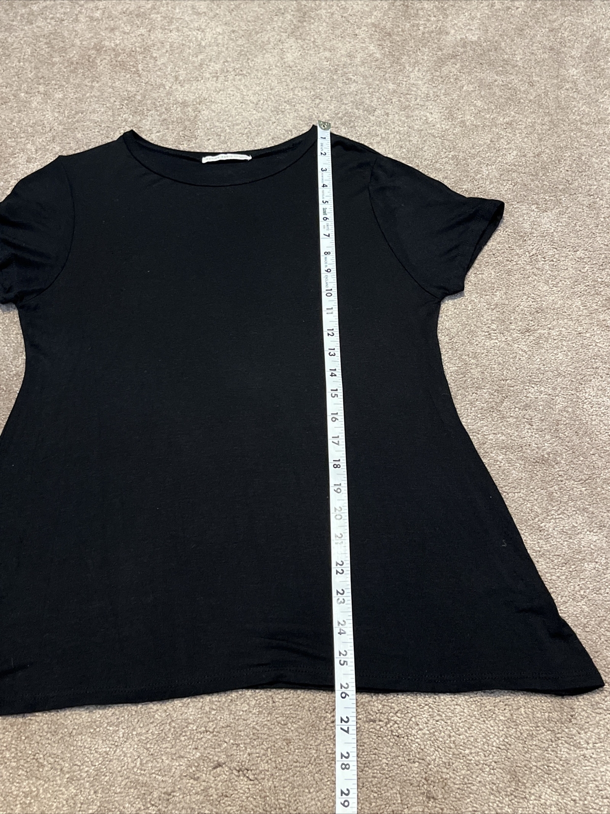 Active Basic black short sleeve shirt medium stre… - image 4