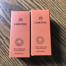  2 Avon V ilment Lumi re Sunless Tanning Serum Medium / Dark Lot Of 2