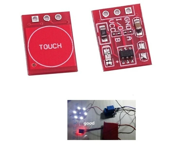 5x TTP223 Kapazitiv Sensor Modul Touch Raspberry Pi Capactive DE - Bild 3 von 4