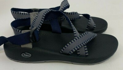 Chaco Z1 Classic Blue Grey Striped Sport Sandals Mens 5 Chaco Z/1 Classic Sandals for Men for sale | eBay main image 3