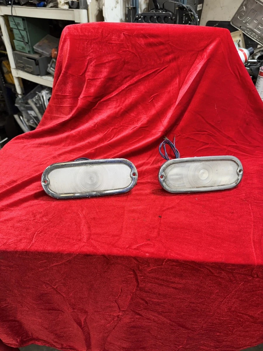 【輸入品】入荷未定Chevrolet 両面式フランジ看板45.7×35.5 Turn Signal Lights for 1954 Chevrolet Bel Air with Vintage Part