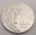 2006-P Jefferson Nickel — photo from another recent sale