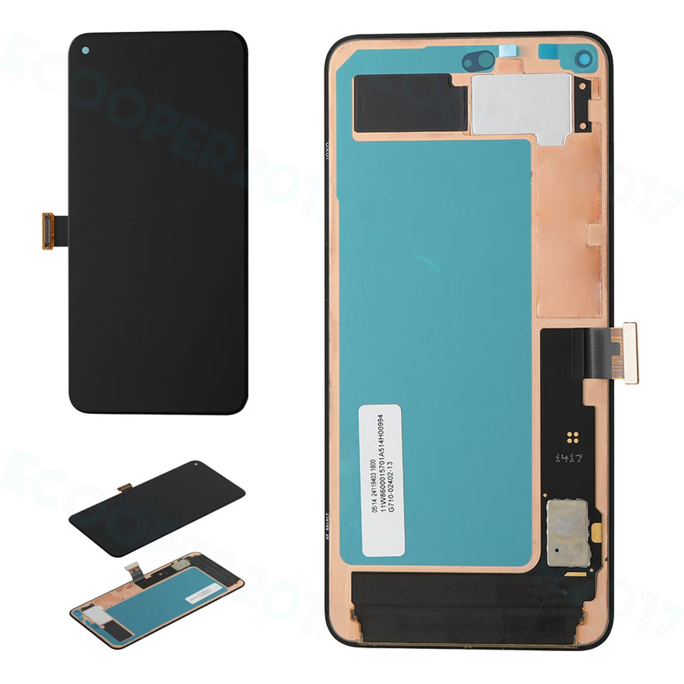 Lote de pantalla táctil LCD OLED para Google Pixel 2 3 XL 3A XL 4A 5G 5 5A 5G 6A 7 Pro Foto 2 de 4