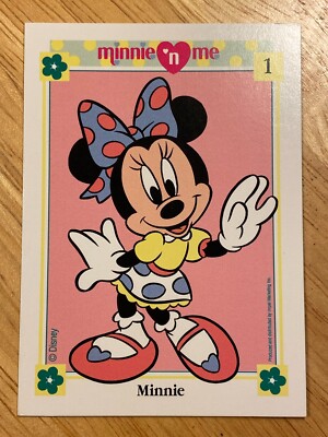 1991 Minnie 'n Me Trading Cards Impel You Pick Walt Disney NM | eBay