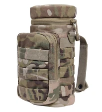 Shooters Gate Tactical MOLLE Water Bottle Pouch with Hose Tube Pass-Thru -TACCAM