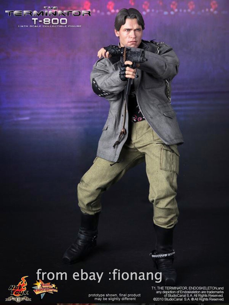 HOTTOYS HT 1/6 MMS136 Terminator T1 T800 Ruffian Arnold Singer | eBay