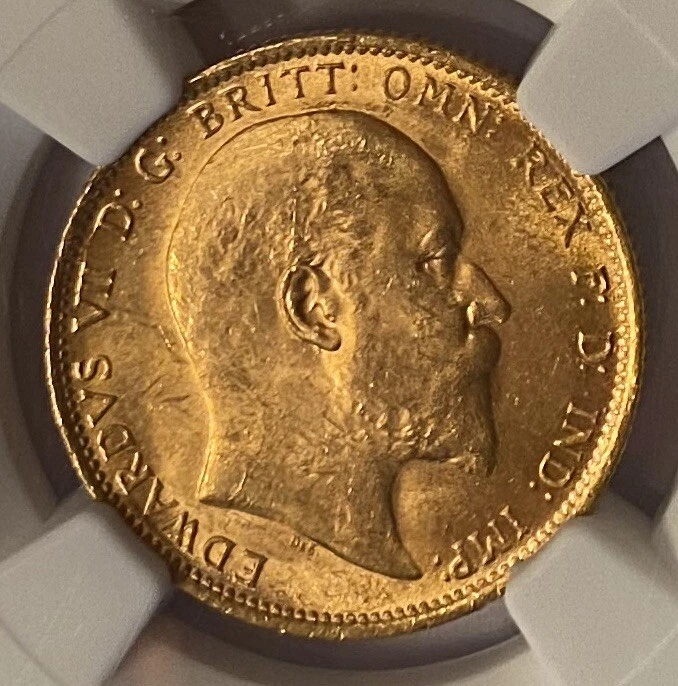 Australia 1903-S Gold Sovereign NGC MS64 — Finest Graded!! - Image 3 of 4