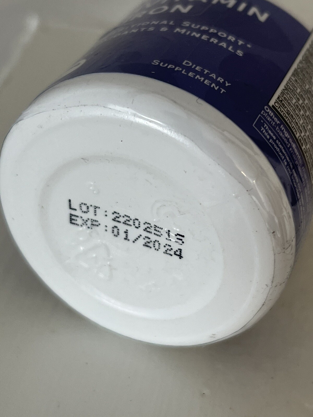 EZ Melts Multivitamin + Iron Sublingual Vegan Sugar free Cherry (Exp