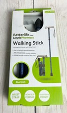 Image of Walking Stick, Lightweight, Adjustable, Betterlife Folding select colour