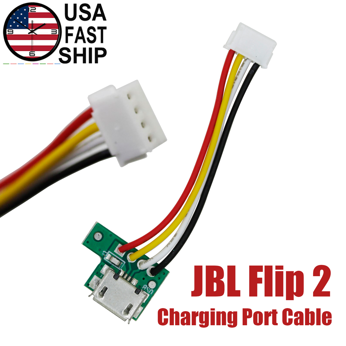 Genuine JBL Pulse 2 Speaker Micro USB Charging Connector Port