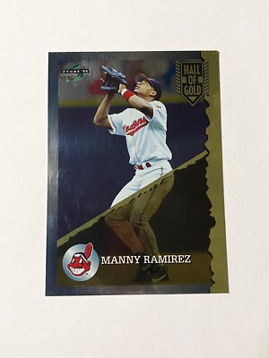 1995 Score Hall of Gold Manny Ramirez #HG38 Indians Baseball Insert Card