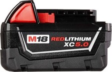 GENUINE Milwaukee M18 5.0 Ah XC Battery 48-11-1850  NEW  