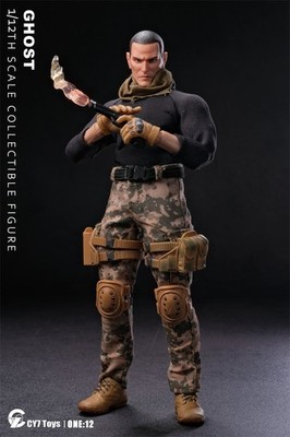 Pre-Sale CY7-TOYS 1/12 The Ghost Male Soldier 6