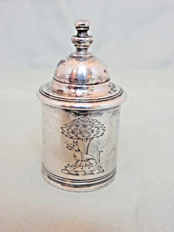 Sterling Silver 925 (??) Cruet Oil Bottle Topper - 26 grams